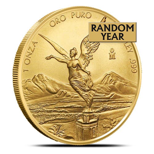 1 oz Mexican Gold Libertad Coin (Random Year)