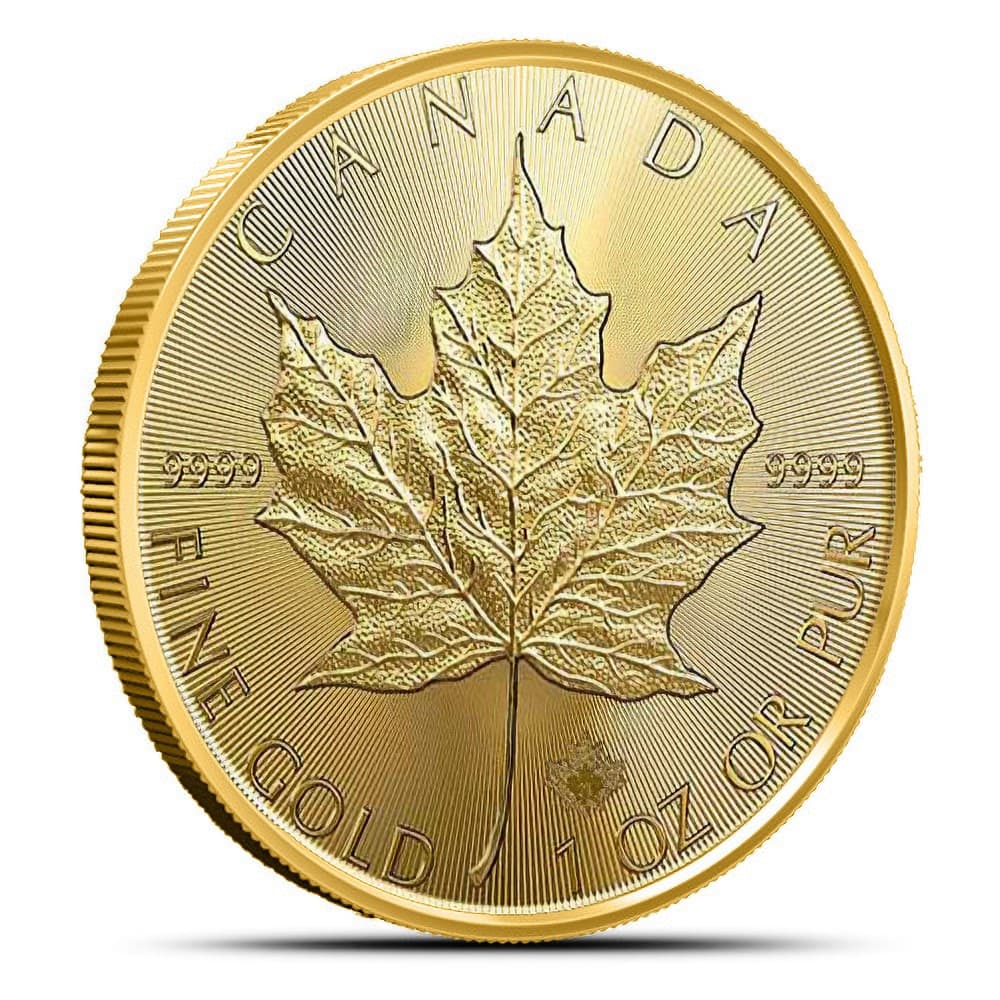 2021 1 oz Canadian Gold Maple Leaf Coin (BU)