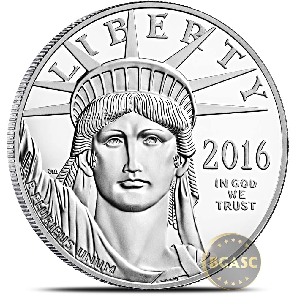 2016 1 oz Platinum American Eagle Bullion Coin .9995 Fine Brilliant Uncirculated