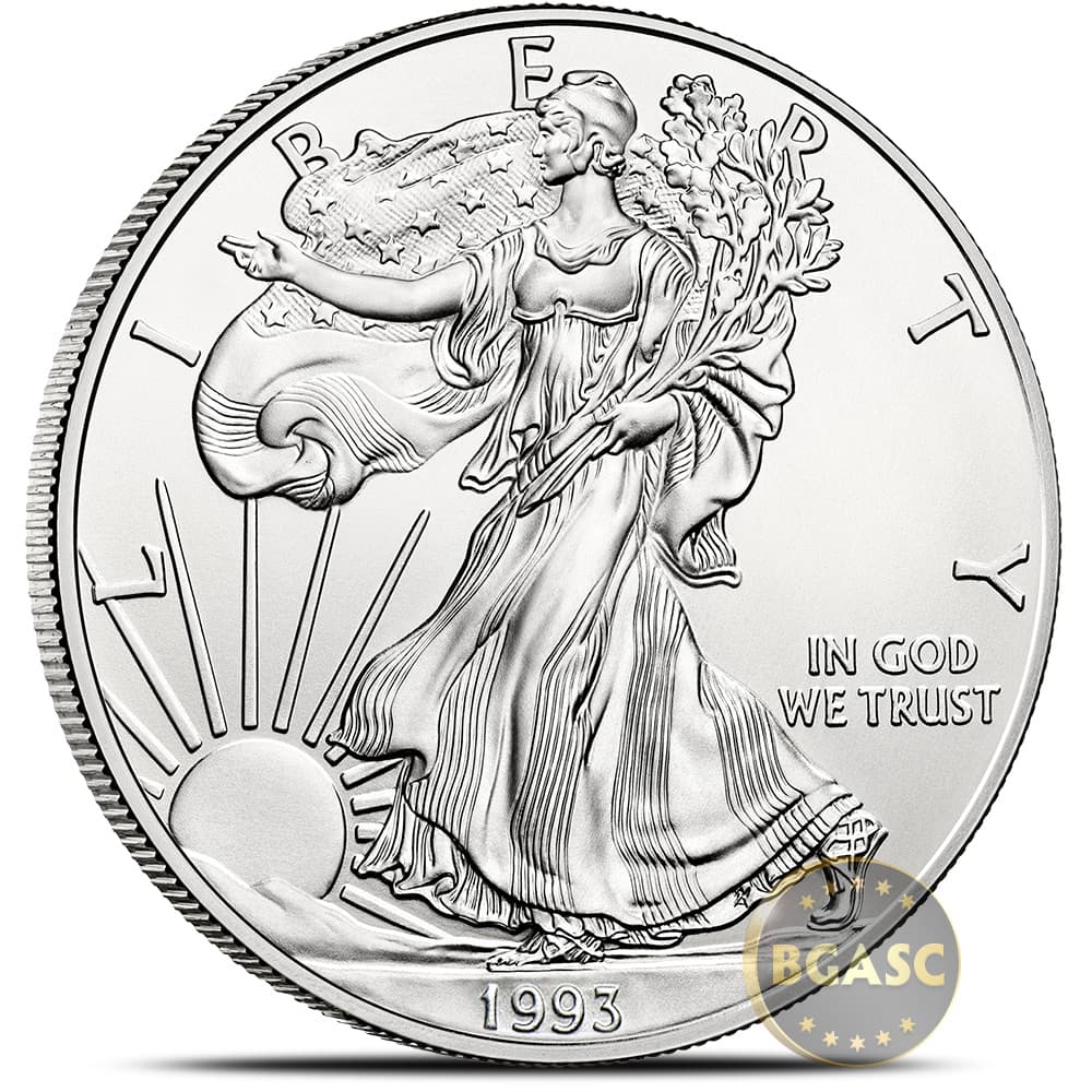 1993 1 oz American Silver Eagle Coin