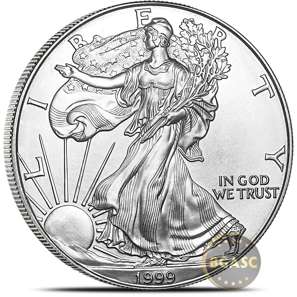 1999 1 oz American Silver Eagle Coin