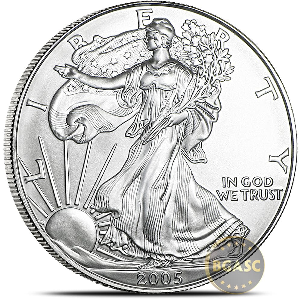 2005 1 oz American Silver Eagle Coin