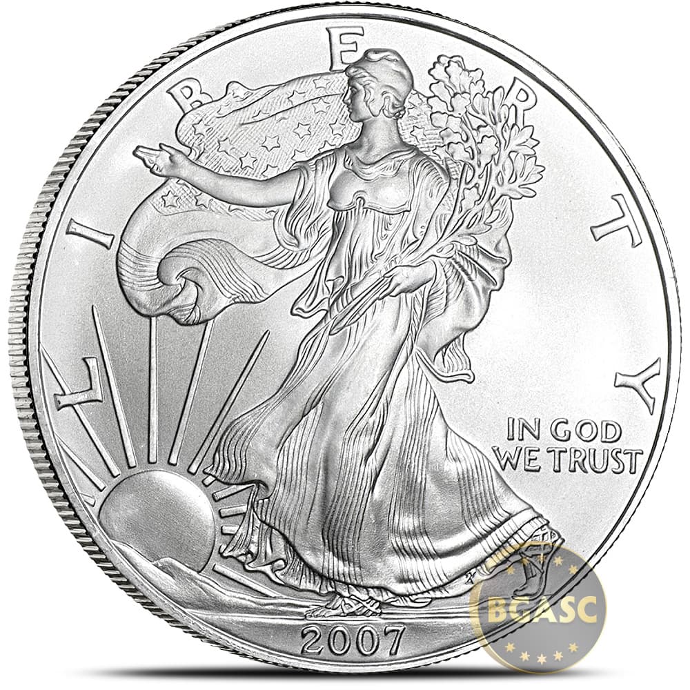 2007 1 oz American Silver Eagle Coin