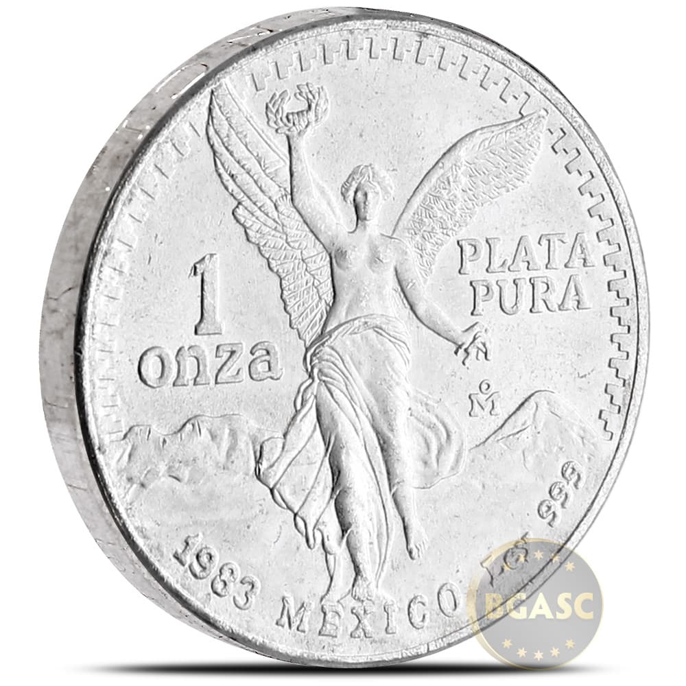 1983 1 oz Mexican Silver Libertad Coin