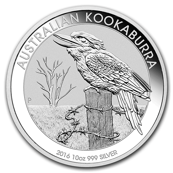 10 oz 2016 Australian Kookaburra Silver Coin