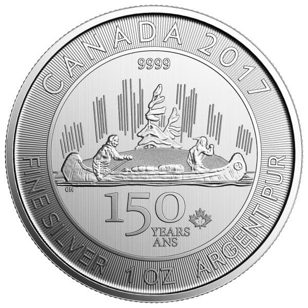 2017 Canada 150 Silver Voyageur
