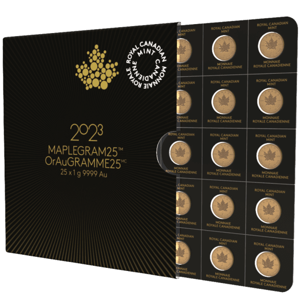 25 Gram Gold MapleGram Sheet (25 X 1 g)