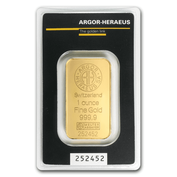 1 oz Gold Bar (Various Refiners)