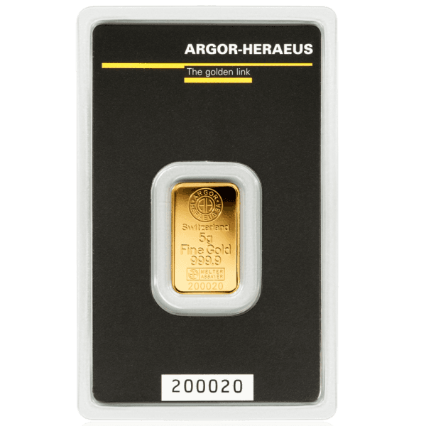 5 gram Gold Bar