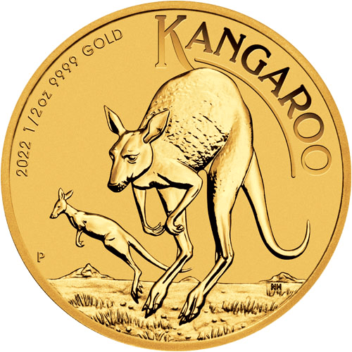 1/2 oz Australian Kangaroo Gold Coin