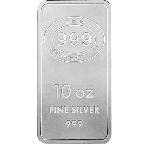 10 oz Silver Bar (Various Refiners)