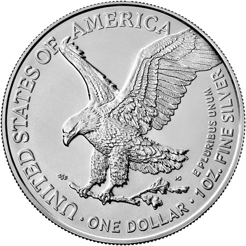 1 oz American Eagle Silver Coin (Type 2)