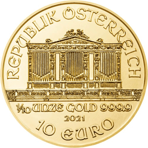 1/10 oz Gold Philharmonic