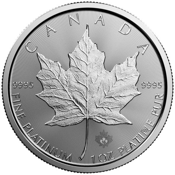 1 oz Canadian Maple Leaf Platinum Coin (Random Year)