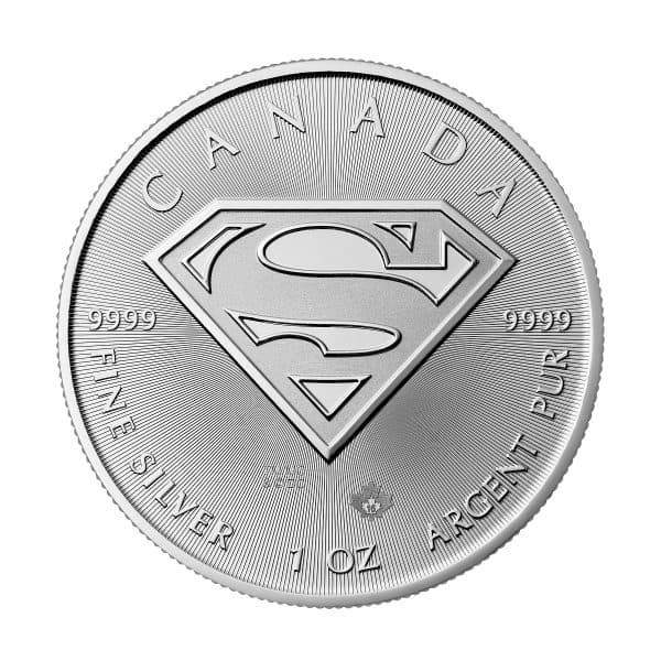 2016 $5 1-Ounce 99.99% Fine Silver Superman Coin