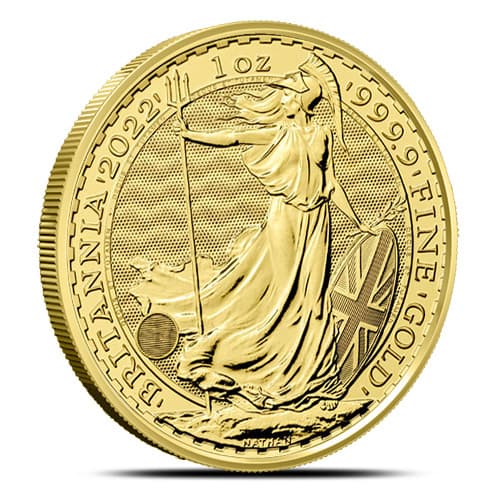 2022 1 oz British Gold Britannia Coin (BU)