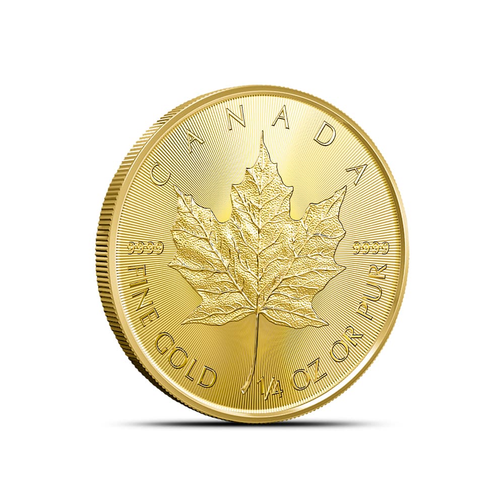2023 1/4 oz Canadian Gold Maple Leaf Coin (BU)