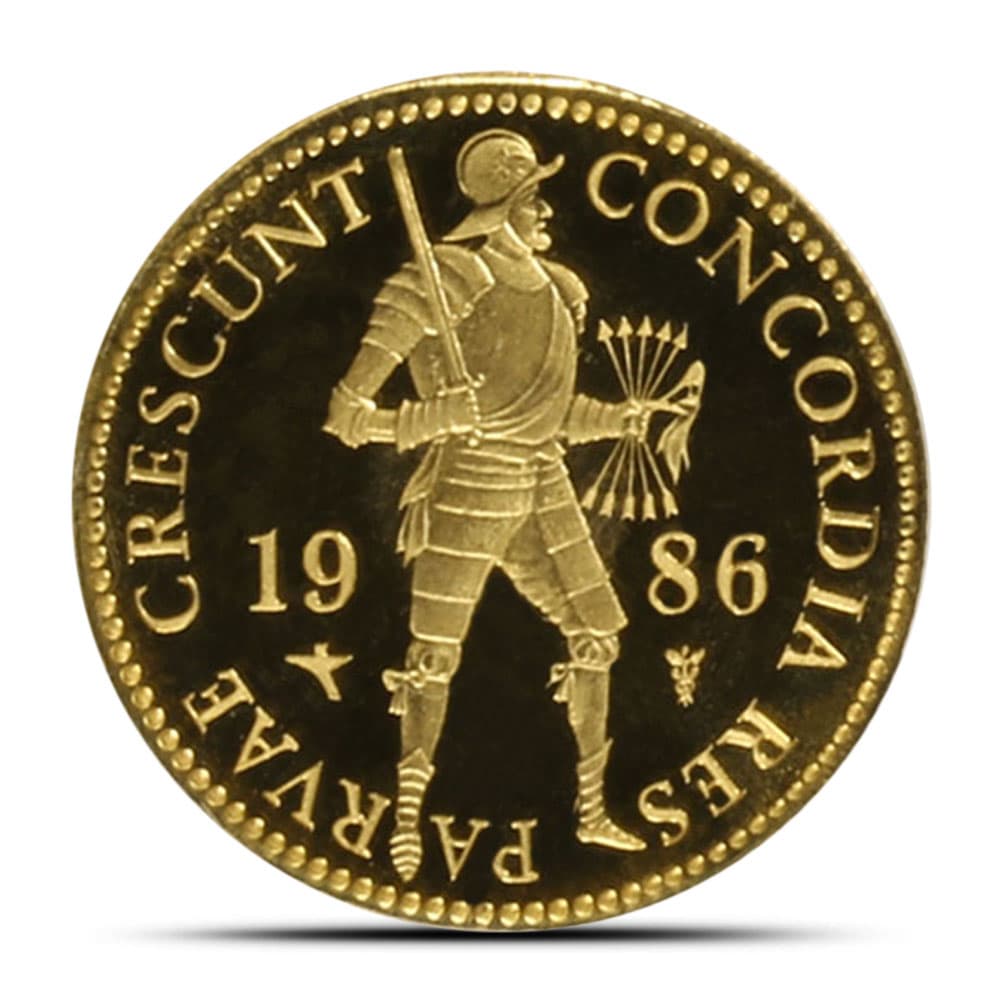 1 Ducat Austrian/Dutch Gold Coin (Random Year, Varied Condition)