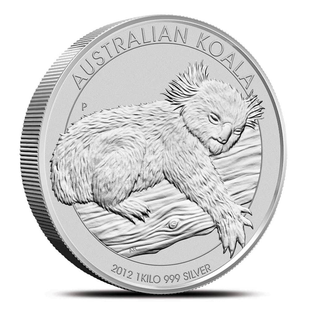 2012 1 Kilo Australian Silver Koala Coin