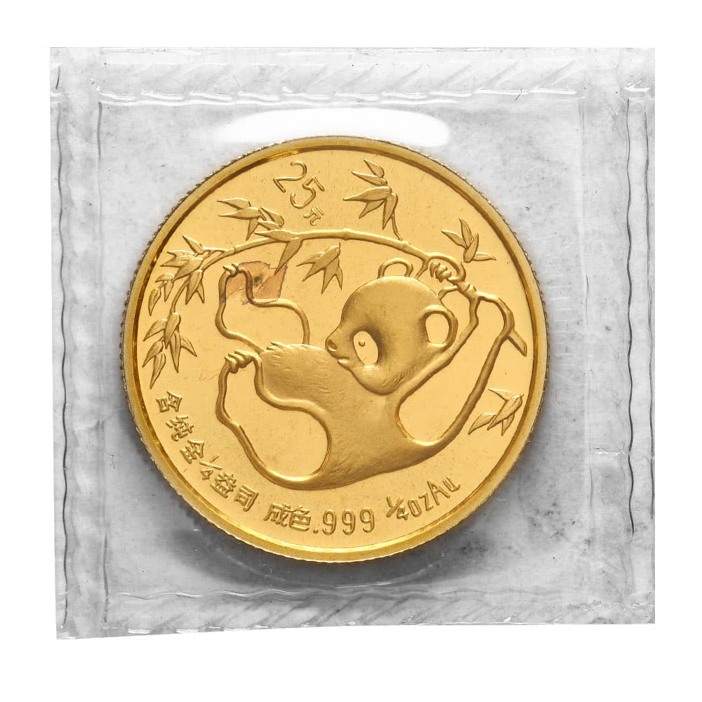 1985 1/4 oz Chinese Gold Panda Coin (Sealed)