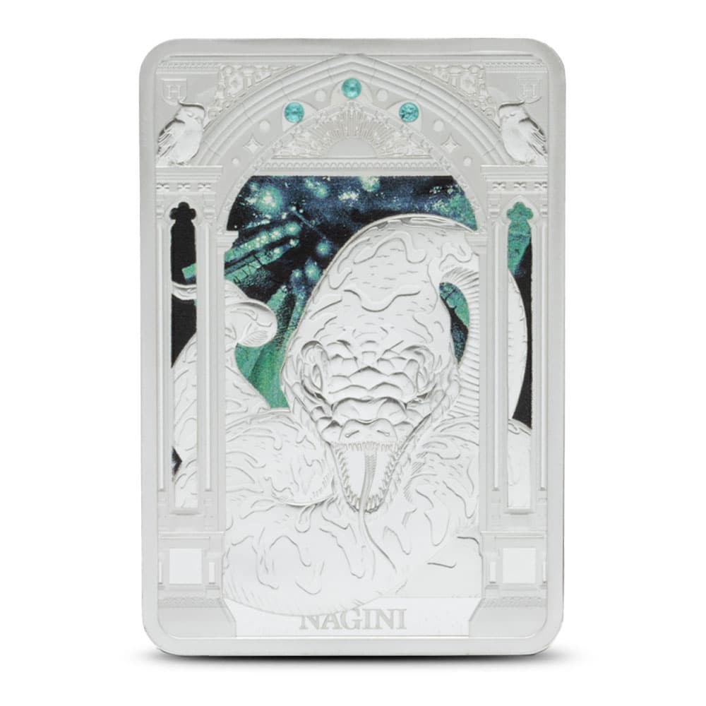 2025 1 oz Colorized Niue Silver Harry Potter Creatures Nagini Coin (Box + CoA)