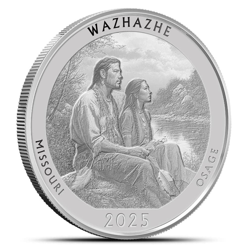 2025 1 oz Proof Native America the Beautiful Missouri Silver Coin (Box + CoA)