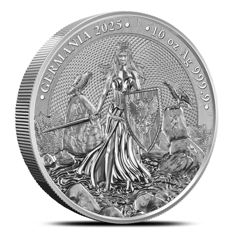 2025 10 oz Germania Silver Round (Capsule + CoA)