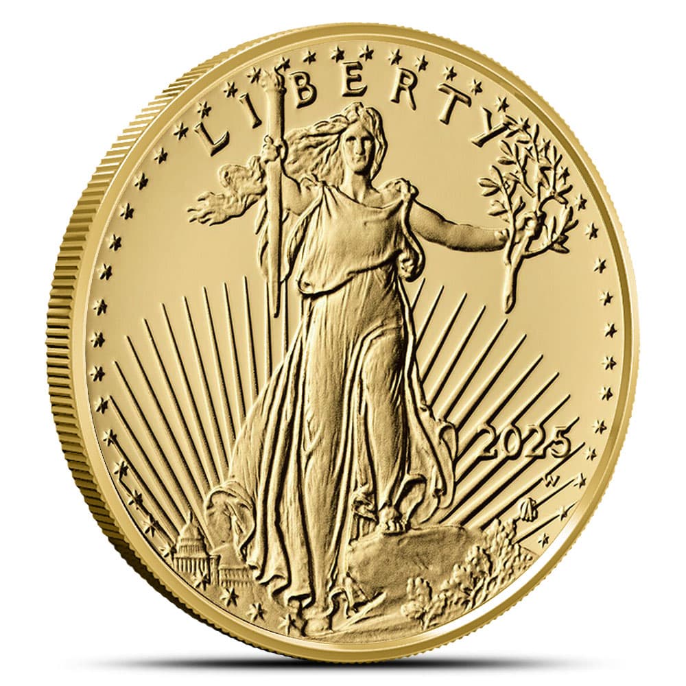 2025-W 1/10 oz Proof American Gold Eagle Coin (Box + CoA)