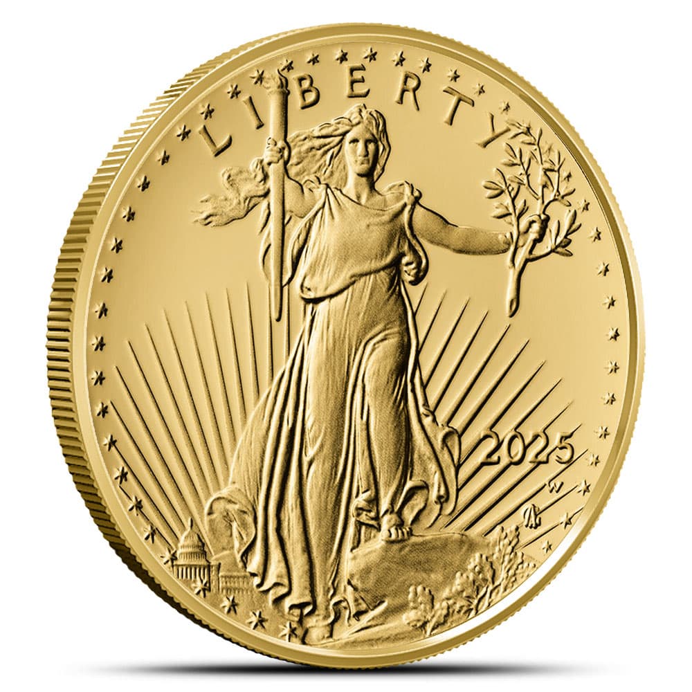 2025-W 1/4 oz Proof American Gold Eagle Coin (Box + CoA)