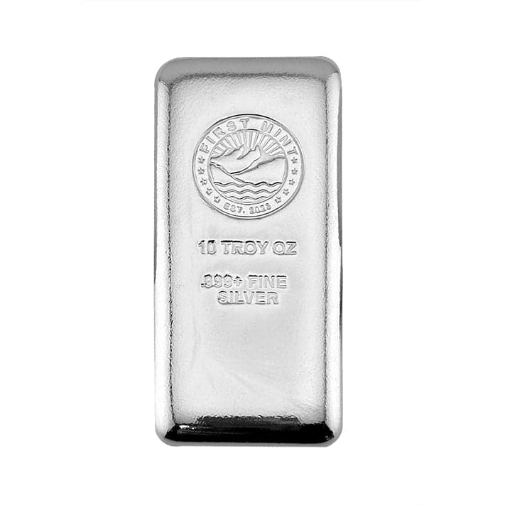 10 oz Silver Cast Bar