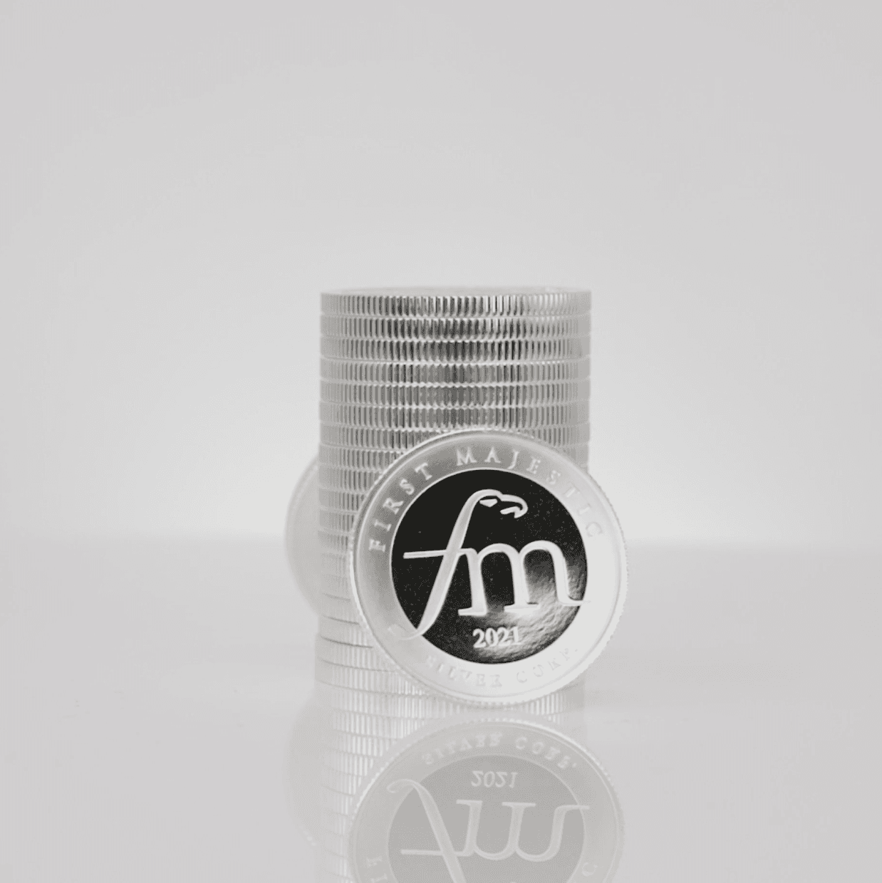 First Majestic 1/2 oz Silver Rounds (tube of 20)