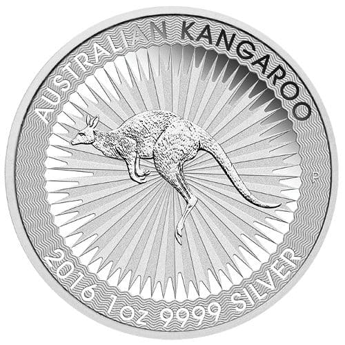 2016 1 oz Australian Silver Kangaroo Coin (BU)
