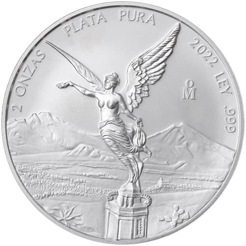 2 oz Mexican Silver Libertad (Random Year)