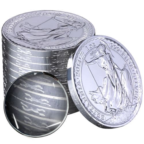 2014 1 oz Lunar Horse Privy British Silver Britannia Coin
