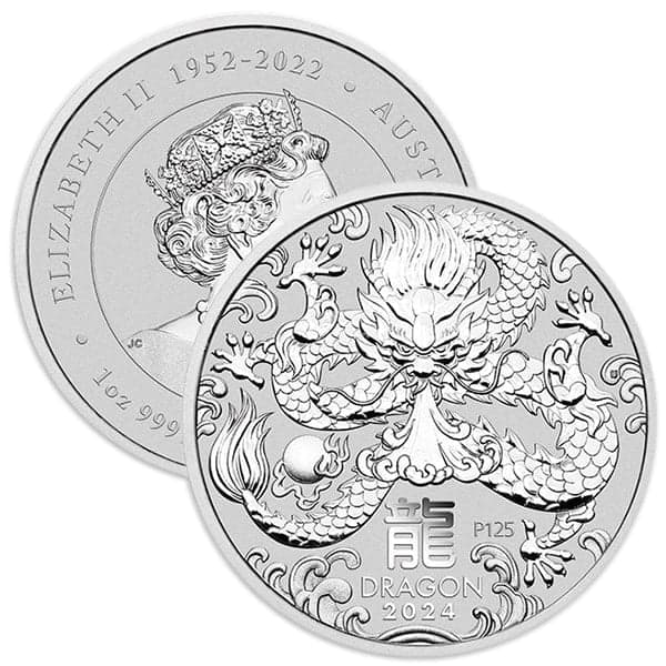 Money Metals Exchange Perth Mint Lunar Series 2024 Year of the