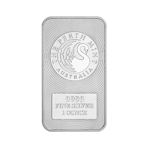 1 oz Silver Bar – Perth Mint (Kangaroo)
