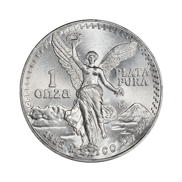 1983 1 oz Mexican Silver Libertad Coin BU