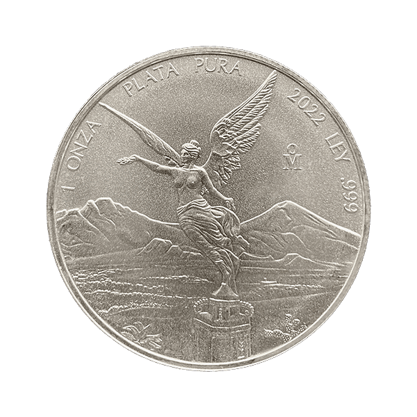 2022 1 oz Mexican Silver Libertad Coin BU