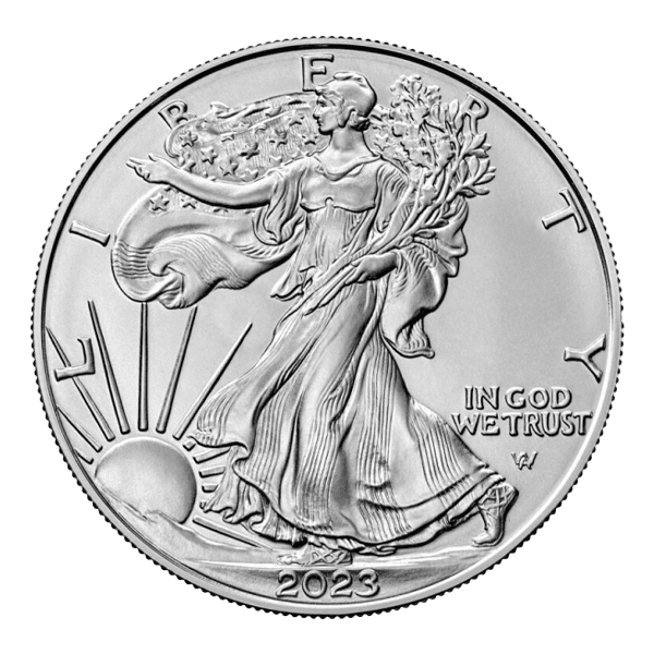 2023 1 oz American Silver Eagle Coin BU