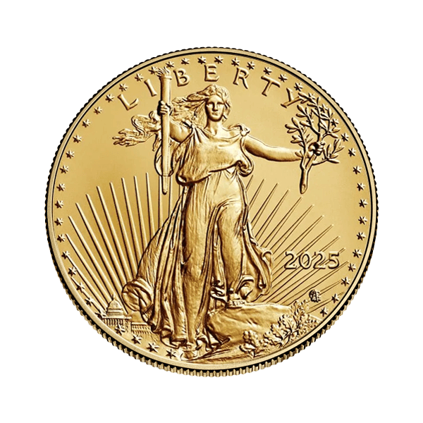 2025 ½ oz American Gold Eagle Coin BU