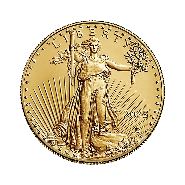 2025 1 oz American Gold Eagle Coin BU