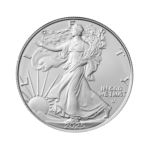 2025 1 oz American Silver Eagle Coin BU