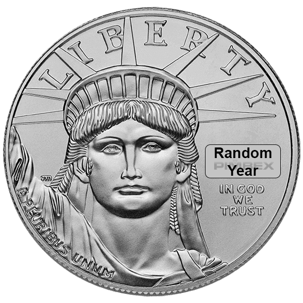 1 oz American Platinum Eagle Coin (Random Year)