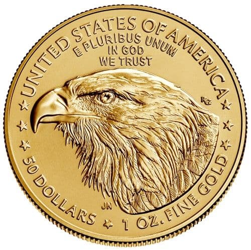 2022 1 oz American Gold Eagle Coin (BU)