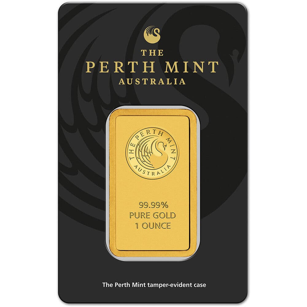 1 Oz Perth Mint Gold Bars (New, w/Assay)