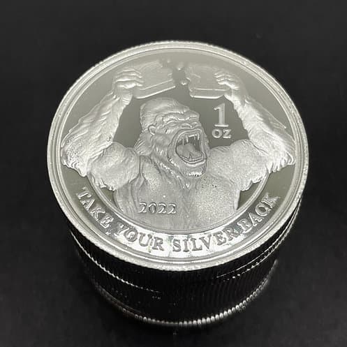 1 Oz SilverBack PM Round .999 Fine (New, BU)