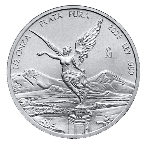 2023 1/2 oz Mexican Silver Libertad Coin BU