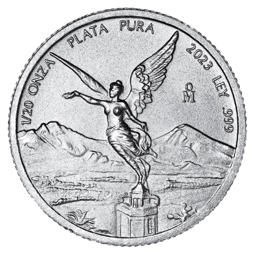 2023 1/20 oz Mexican Silver Libertad Coin BU