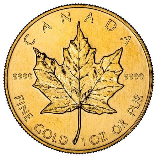 1979 1 oz Canadian Gold Maple Leaf Coin