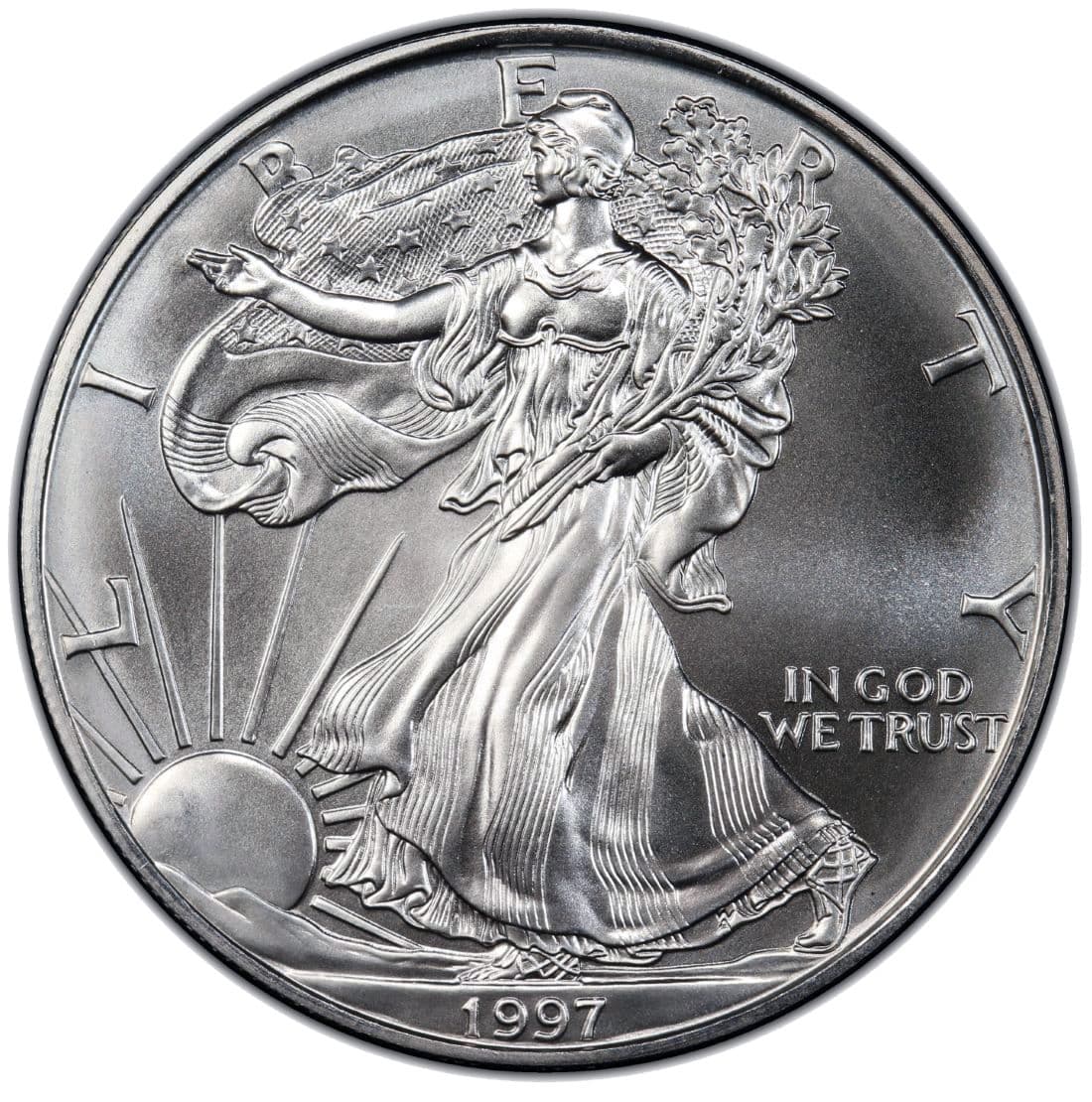 1997 American Silver Eagle Coin